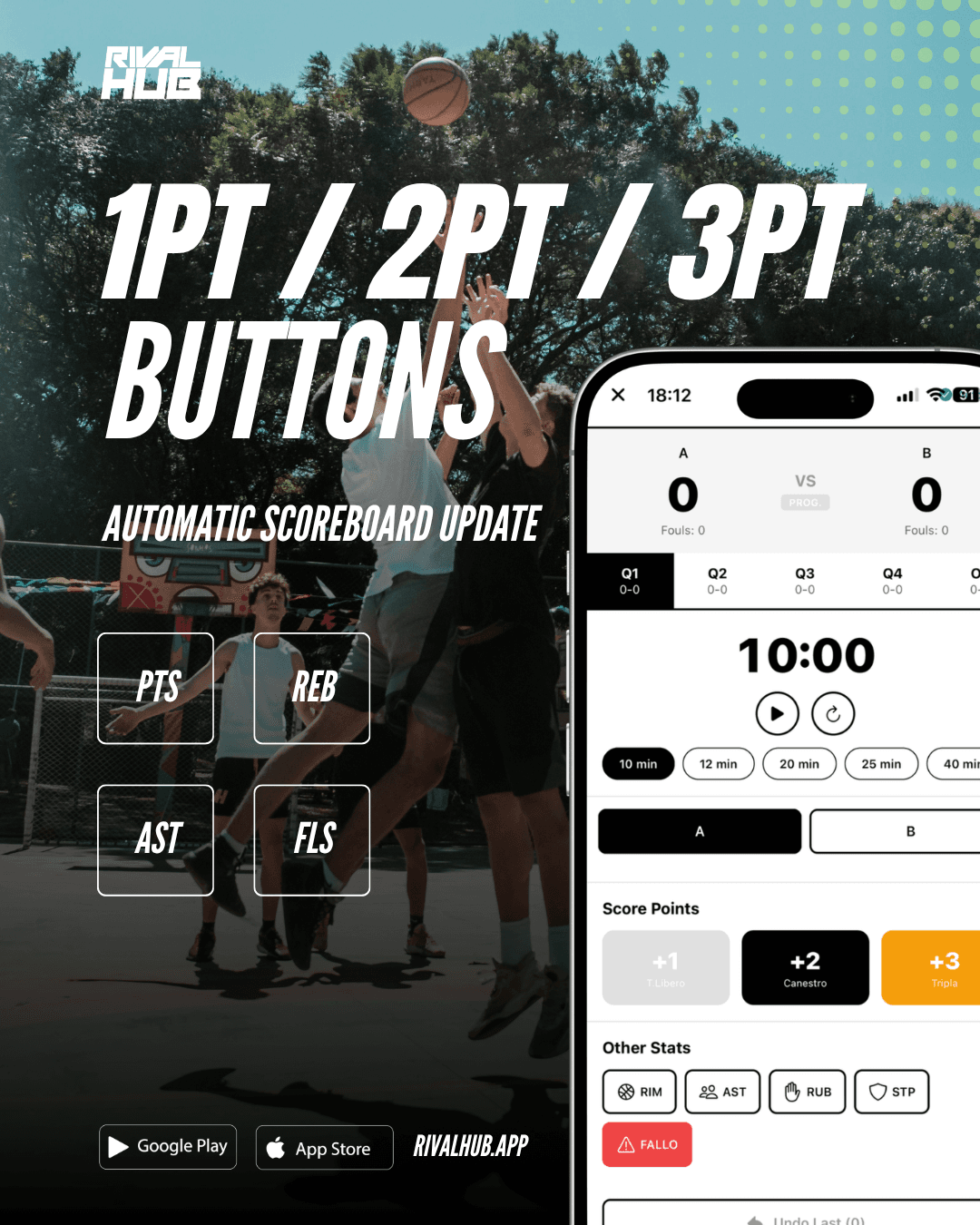 App Mobile Rivals Hub